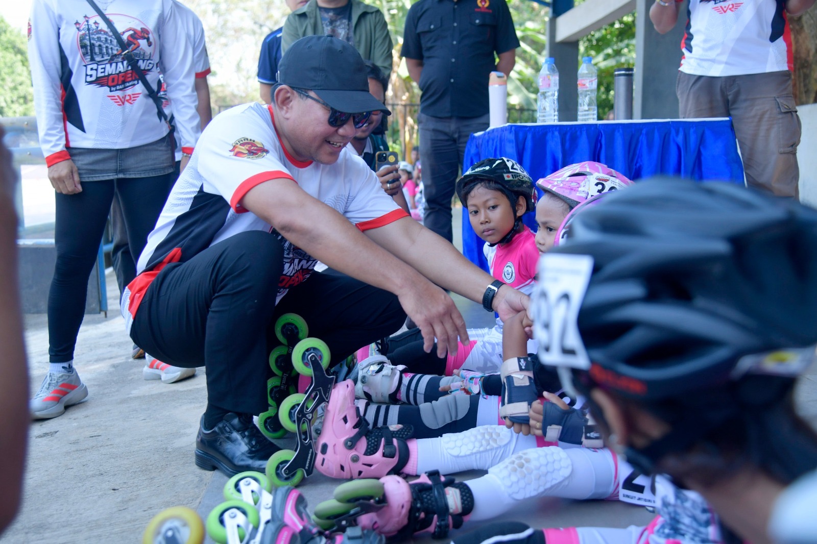 Wakil Wali Kota Semarang membuka Semarang Open 2026 kejuaraan sepatu roda nasional.