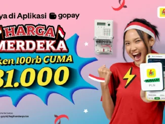 Promo GoPay PLN 81 ribu hadir Agustus 2026, pengguna baru bisa beli token Rp100.000 hanya Rp81.000 dengan kuota terbatas.