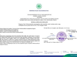 PENGHIMPUNAN INFAK SALAT JUMAT UNTUK BANTUAN KEMANUSIAAN KORBAN BENCANA GEMPA BUMI DI FLORES, NUSA TENGGARA TIMUR