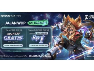 Nikmati promo GoPay Games Agustus 2026! Dapatkan gratis Weekly Diamond Pass MLBB, diamond FF, cashback hingga 100%, dan flash sale top up game cuma Rp1.