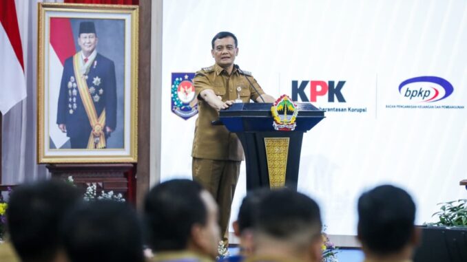 Gubernur Jateng Ahmad Luthfi menegaskan pentingnya integritas dan kolaborasi antarlembaga untuk mewujudkan tata kelola pemerintahan yang bersih serta bebas korupsi.
