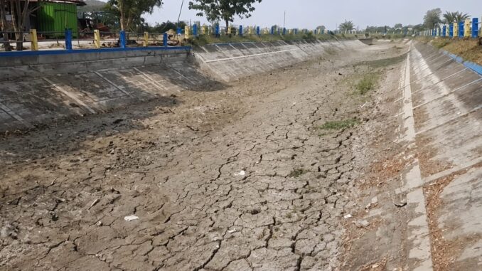 Irigasi Gabus yang berada dengan Kecamatan Blora Kering Tanpa Air