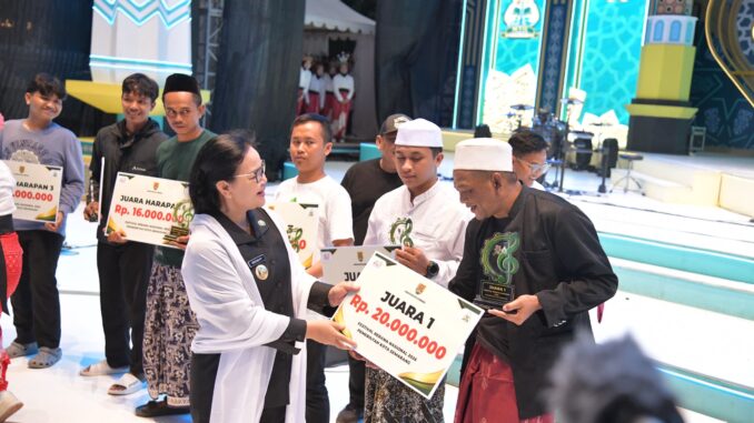 Wali Kota Semarang Agustina Wilujeng resmi menutup Festival Rebana Nasional MTQ XXXI 2026.