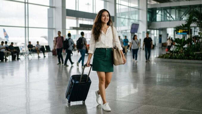 Ilustrasi, InJourney Airports mulai menguji coba sistem biometrik dan face recognition. Penumpang pesawat nantinya tak perlu lagi repot menunjukkan KTP saat pemeriksaan.