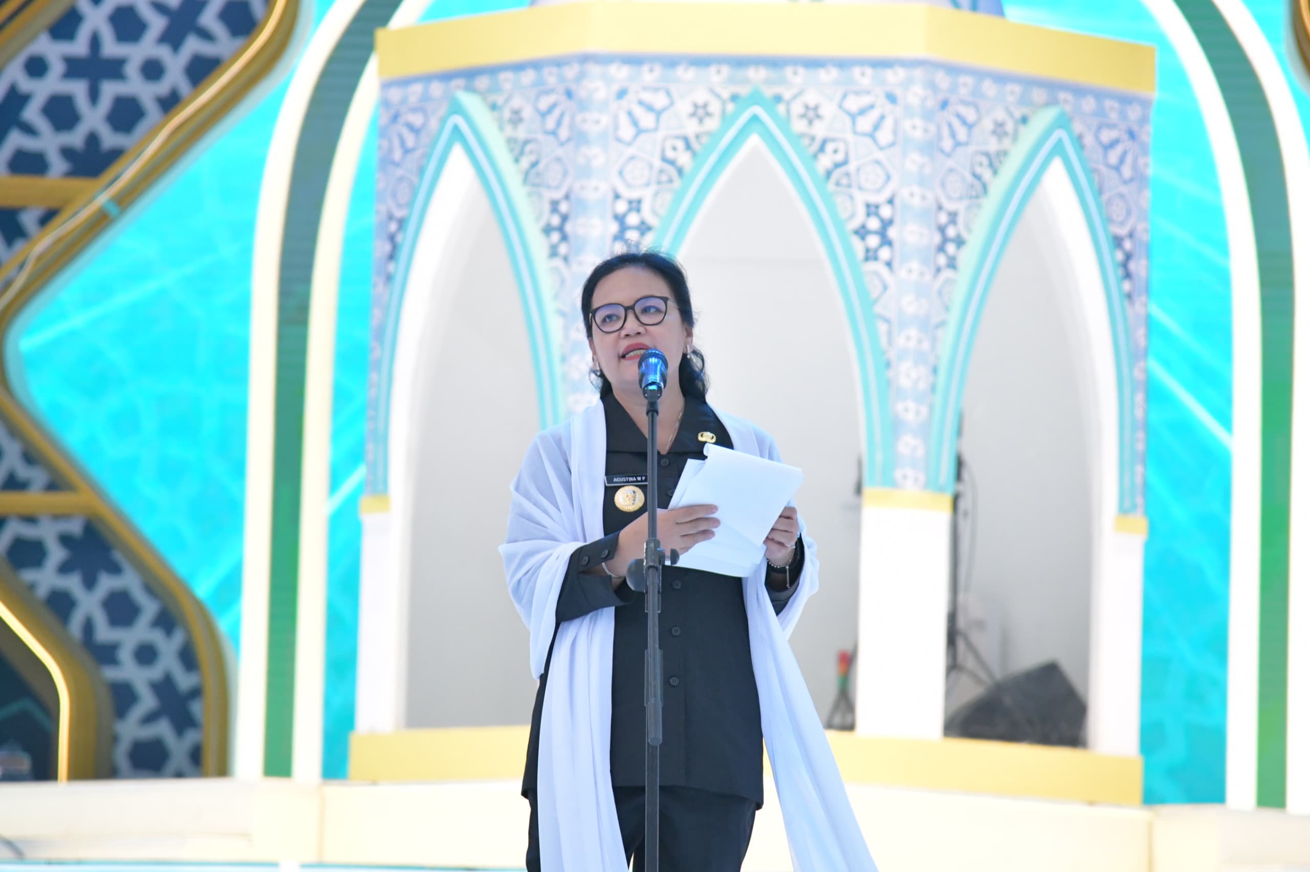 Wali Kota Semarang Agustina Wilujeng resmi menutup Festival Rebana Nasional MTQ XXXI 2026.