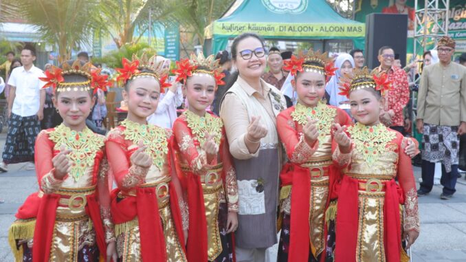 Wali Kota Semarang Agustina Wilujeng mendorong Alun-Alun Kauman jadi pusat budaya dan penggerak ekonomi warga usai Nostalgia Dugderan MTQ Nasional 2026.