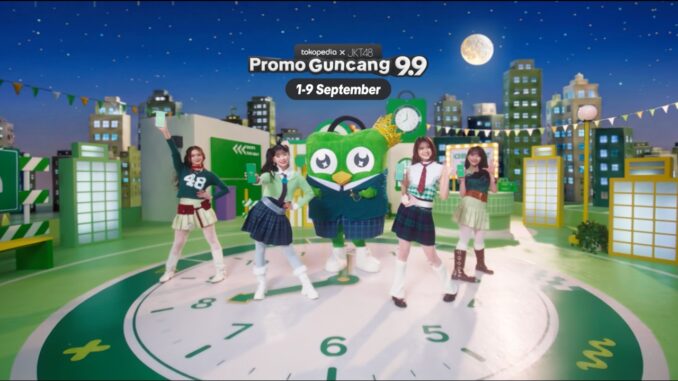 Panduan lengkap cara mengikuti War Traktiran Tokopedia Promo Guncang 9.9 x JKT48 dan cara mengaktifkan kupon Beli Lokal untuk klaim diskon hingga Rp100.000.