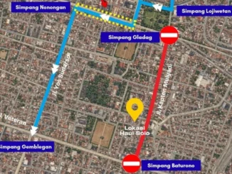 rekayasa lalu lintas Haul Solo ke-115 pada 2–4 Oktober 2026. Ada penutupan Jalan Kapten Mulyadi, pengalihan arus kendaraan, dan penundaan CFD Solo.