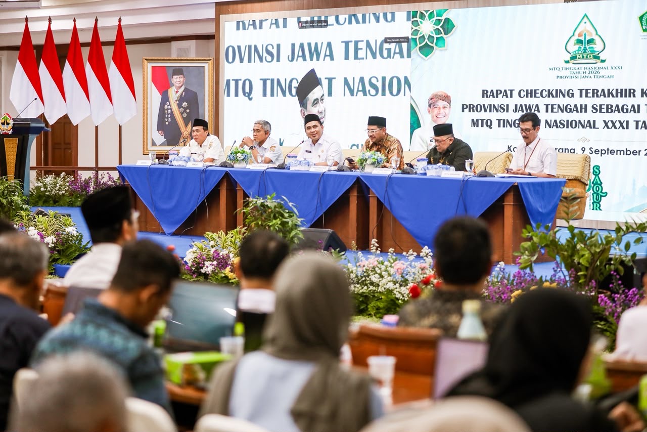 Perhelatan MTQ Nasional XXXI 2026 di Semarang diperkirakan memutar ekonomi hingga Rp1,2 triliun lewat sektor UMKM, pariwisata, dan perhotelan.