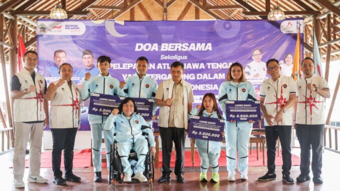 Sebanyak 34 atlet paralimpik asal Jateng dipercaya membela Indonesia di Asian Para Games Nagoya 2026.