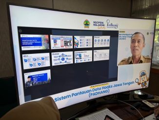 Pemprov Jateng integrasikan platform Padhang dengan LaporGub. Warga kini bisa langsung laporkan hoaks dan disinformasi dengan cepat.