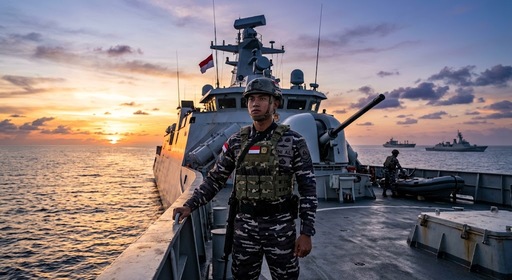 Ilustrasi, Kekuatan militer Indonesia kian diperhitungkan. Simak strategi modernisasi alutsista TNI, kerja sama global, serta tanggapan atas eskalasi konflik dunia!