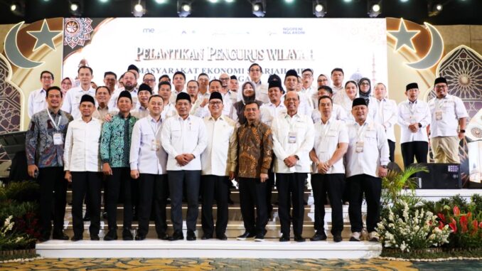Ahmad Luthfi meminta pengurus MES Jateng 2026–2031 aktif menggerakkan UMKM untuk memperkuat pertumbuhan ekonomi daerah berbasis ekonomi syariah.