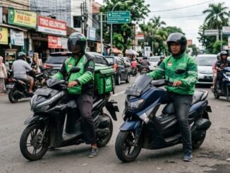 Ilustrasi, Pemerintah sahkan Perpres No 27 Tahun 2026 tentang perlindungan ojol. Mengatur batas potongan tarif aplikator maksimal 8% hingga jaminan sosial mitra.