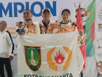 Kontingen tembak sasaran Solo sukses raih perunggu Porprov Jateng 2026 di nomor 10m air pistol mixed team meski harus hadapi atlet nasional dan internasional.