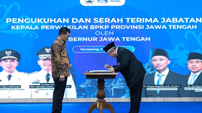 Gubernur Jateng Ahmad Luthfi meminta BPKP memperkuat pengawasan keuangan dan pembangunan daerah untuk tingkatkan efisiensi anggaran serta pertumbuhan ekonomi.