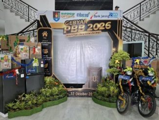 Pemkab Cilacap menggelar Gebyar Doorprize PBB-P2 2026 sebagai apresiasi kepatuhan pajak. Realisasi tembus Rp 144,4 miliar, puluhan motor dibagikan!