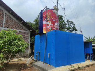 Sumur bor air bersih bantuan CSR dan meluncurkan wisata Kaliringin Park di Desa Tambahsari Limbangan untuk atasi kekeringan.