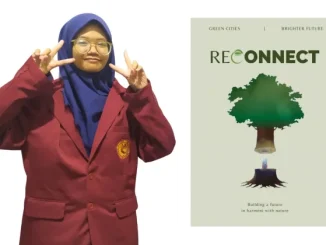 Mahasiswa DKV ISI Surakarta lolos SEWUNARA 2026. Karya poster RECONNECT dipamerkan bersama seniman dari 33 negara di BINUS Semarang.