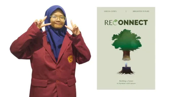 Mahasiswa DKV ISI Surakarta lolos SEWUNARA 2026. Karya poster RECONNECT dipamerkan bersama seniman dari 33 negara di BINUS Semarang.