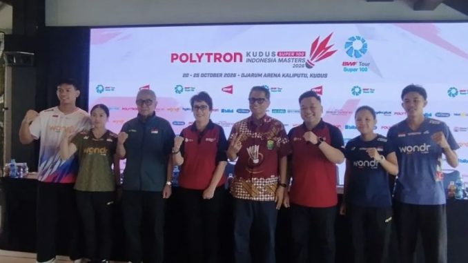 Sebanyak 109 atlet bulutangkis dari 16 negara siap berlaga di Polytron Kudus Indonesia Masters 2026. Intip jadwal, peserta, dan persiapan para bintang!