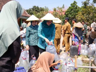 Pemprov Jateng menggandeng Undip siapkan teknologi desalinasi air payau jadi air minum untuk atasi kekeringan jangka panjang di Desa Triguno, Pati.