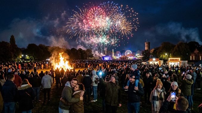 Ilustrasi, Sambut Bonfire Night! Cek jadwal lengkap pertunjukan kembang api gratis di Manchester, Lancashire,Cheshire, dan Merseyside dari 31 Oktober hingga 7 November. Ilustrasi, Sambut Bonfire Night! Cek jadwal lengkap pertunjukan kembang api gratis di Manchester, Lancashire,Cheshire, dan Merseyside dari 31 Oktober hingga 7 November.