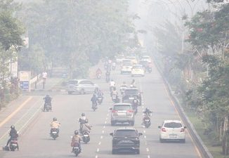 Asap karhutla Kalimantan menyebar hingga atmosfer Jakarta